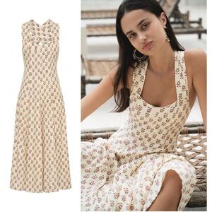 NWT Daughters of India Lalika Dress Peony Size Medium $189